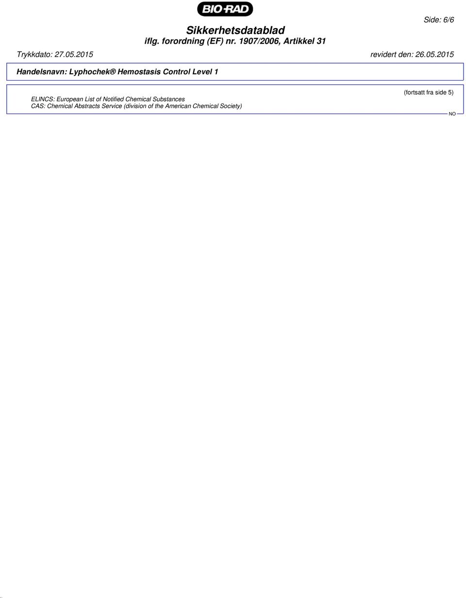 Substances CAS: Chemical Abstracts Service (division