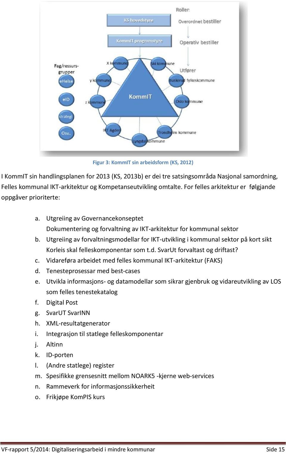 Utgreiing av forvaltningsmodellar for IKT-utvikling i kommunal sektor på kort sikt Korleis skal felleskomponentar som t.d. SvarUt forvaltast og driftast? c.