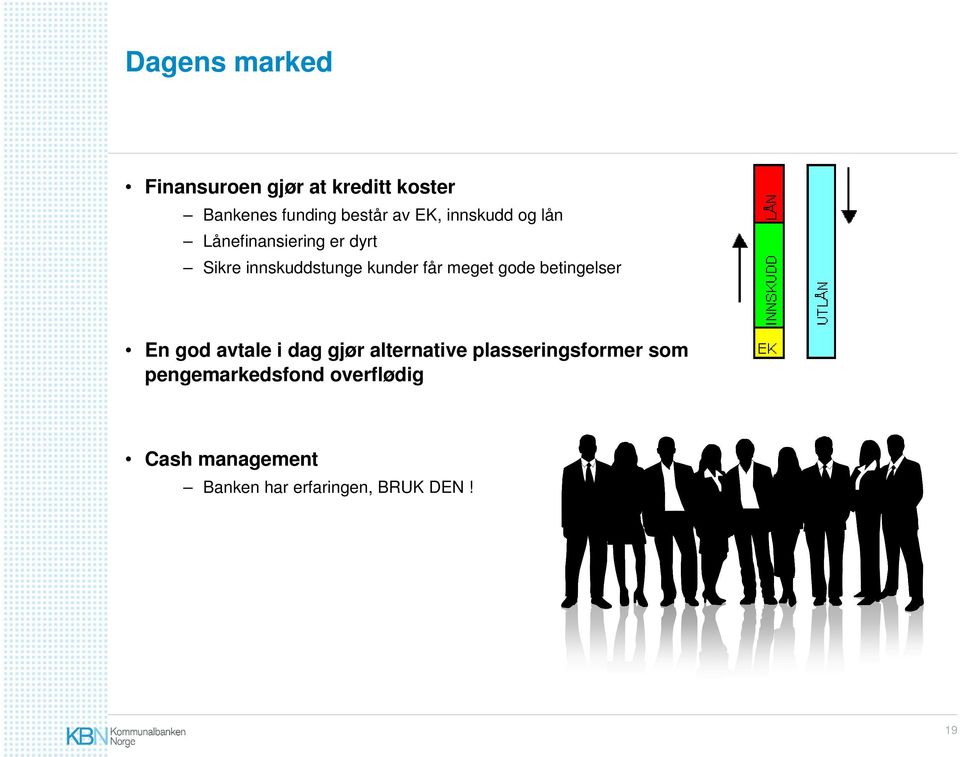 meget gode betingelser En god avtale i dag gjør alternative plasseringsformer