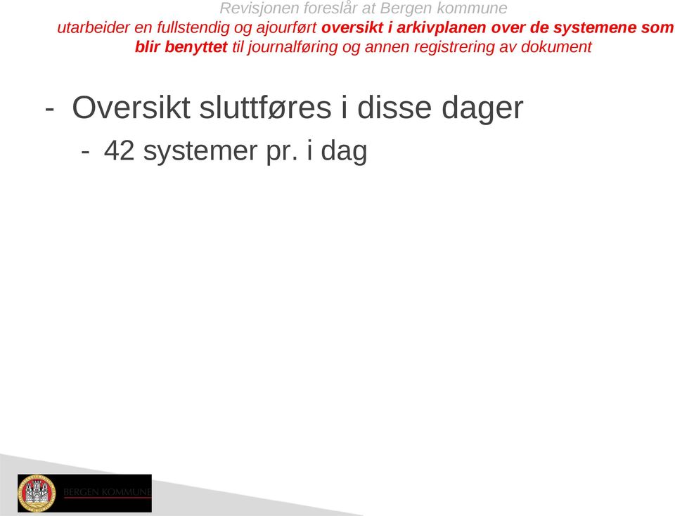 journalføring og annen registrering av dokument -