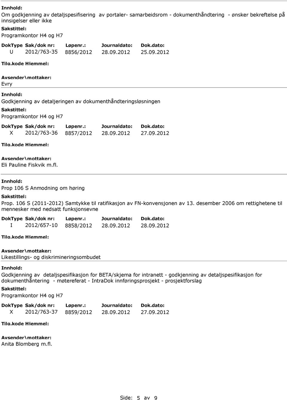 106 S (2011-2012) Samtykke til ratifikasjon av FN-konvensjonen av 13.