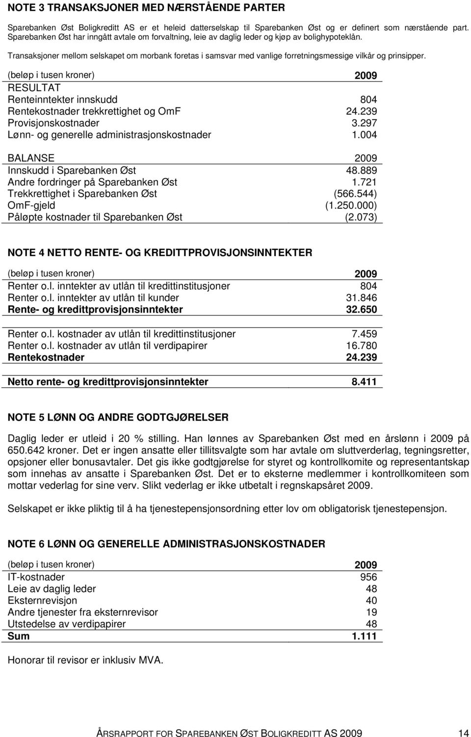 Transaksjoner mellom selskapet om morbank foretas i samsvar med vanlige forretningsmessige vilkår og prinsipper.