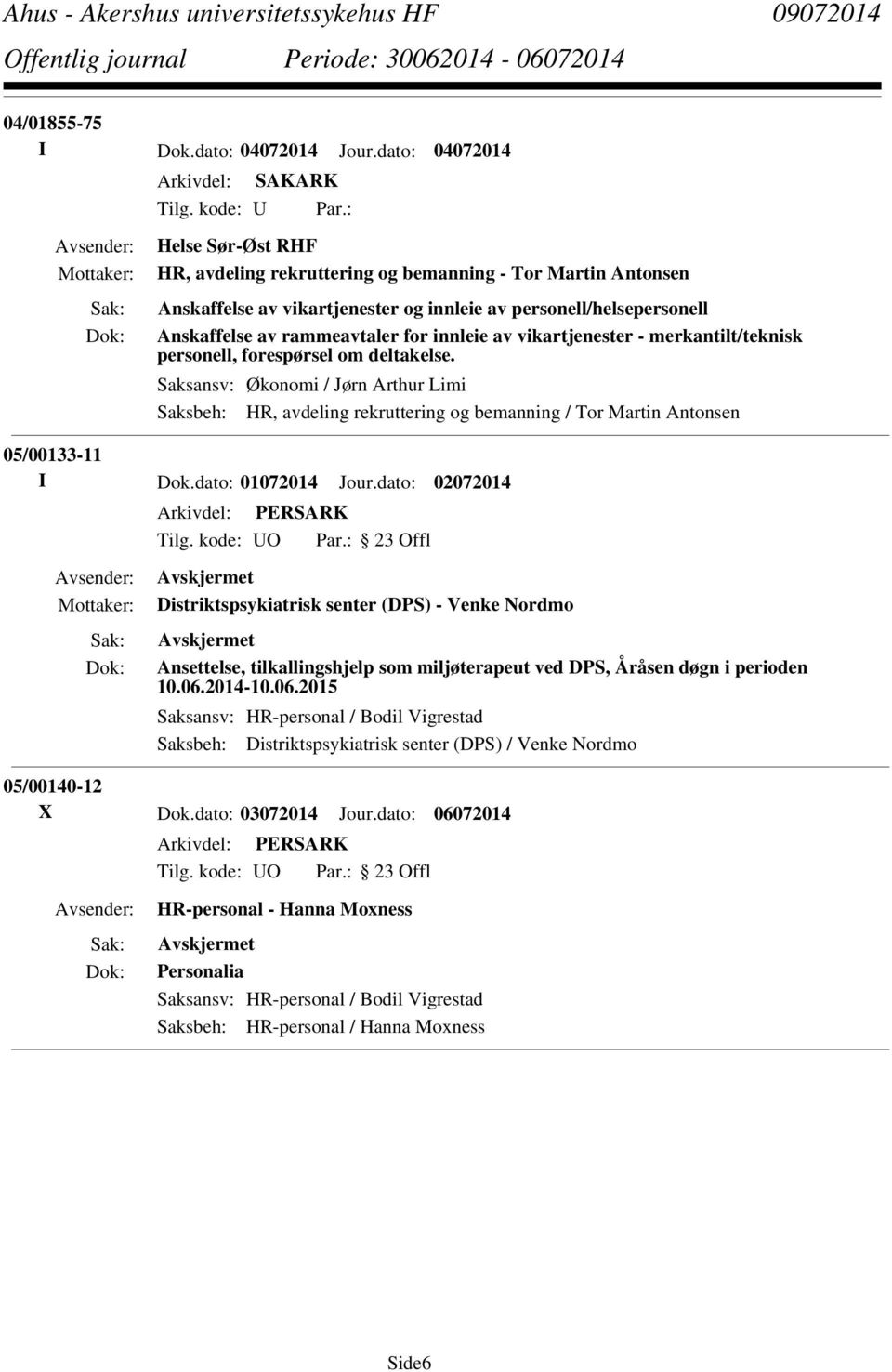 innleie av vikartjenester - merkantilt/teknisk personell, forespørsel om deltakelse.