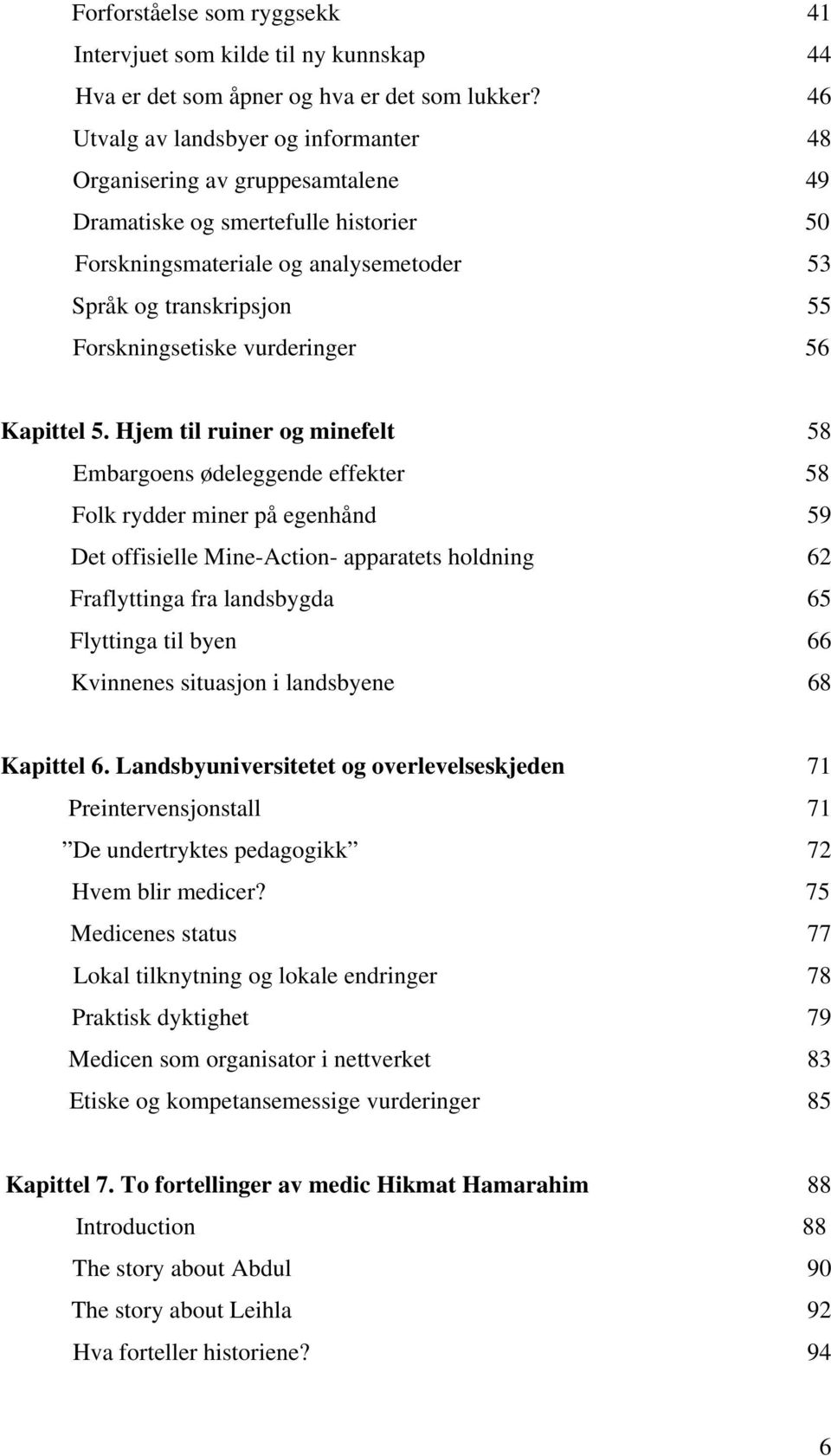 vurderinger 56 Kapittel 5.