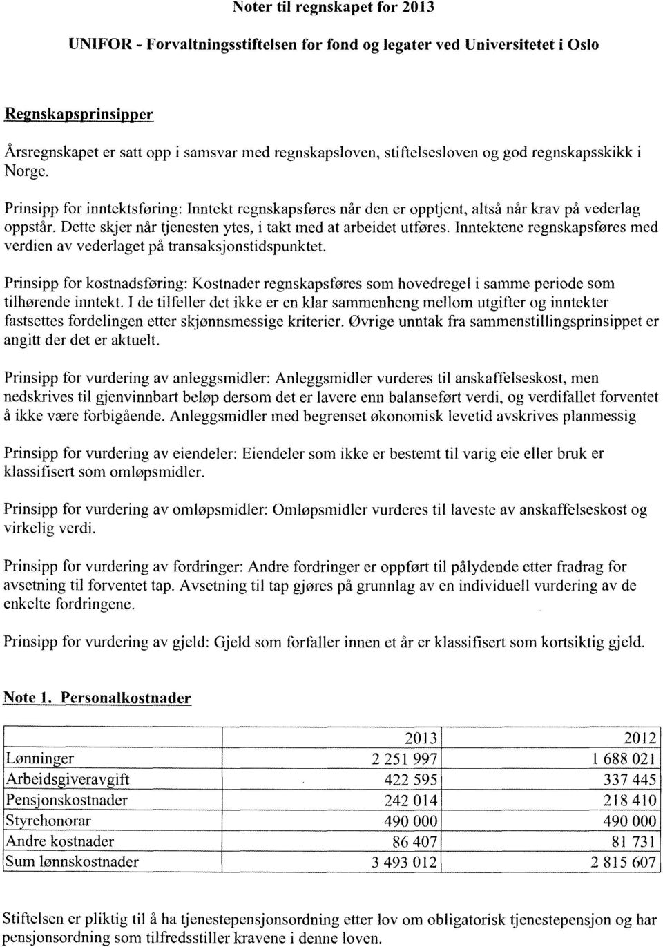 Dette skjer når tjenesten ytes, i takt med at arbeidet utføres. Inntektene regnskapsføres med verdien av vederlaget på transaksjonstidspunktet.