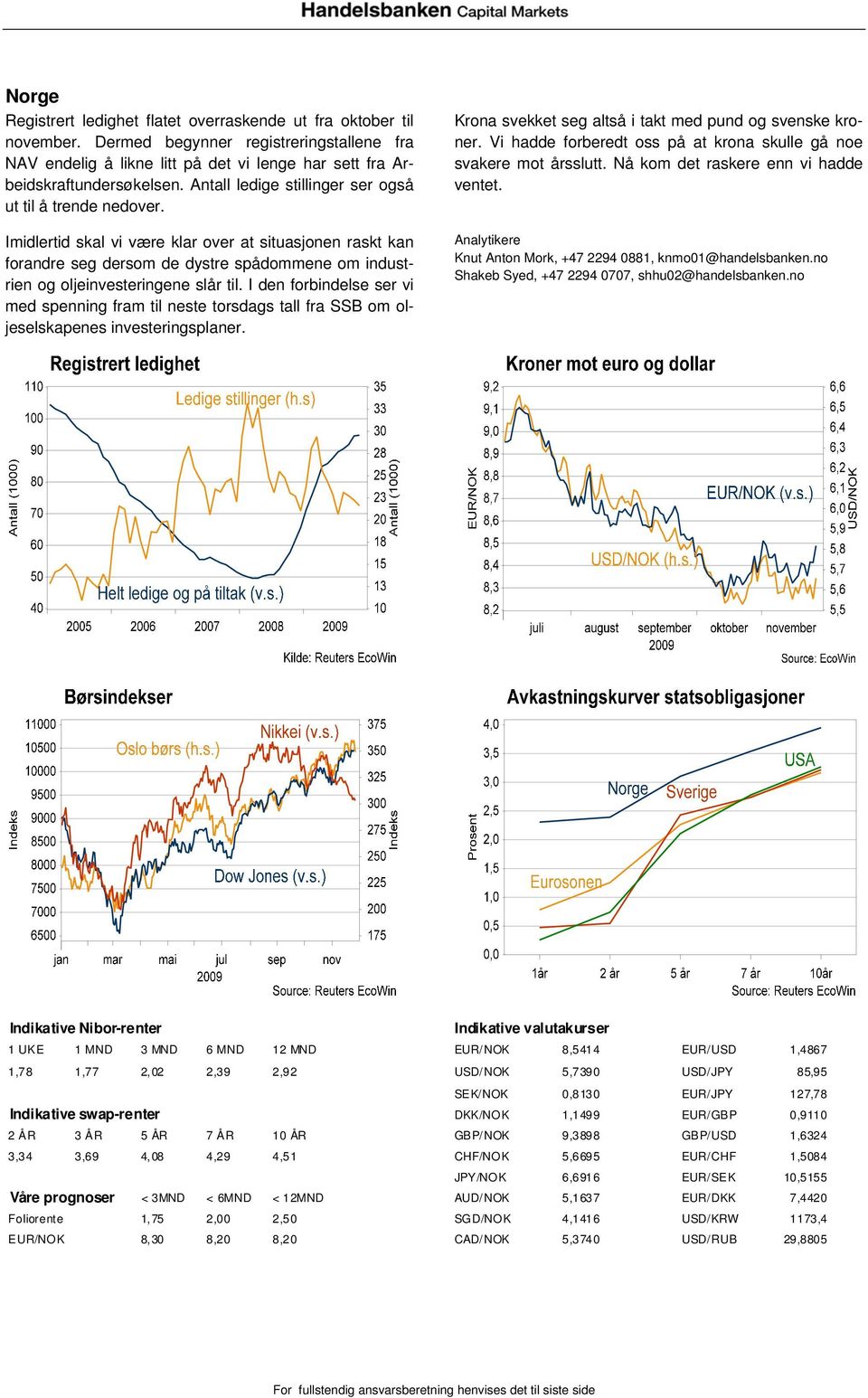 Imidlertid skal vi være klar over at situasjonen raskt kan forandre seg dersom de dystre spådommene om industrien og oljeinvesteringene slår til.