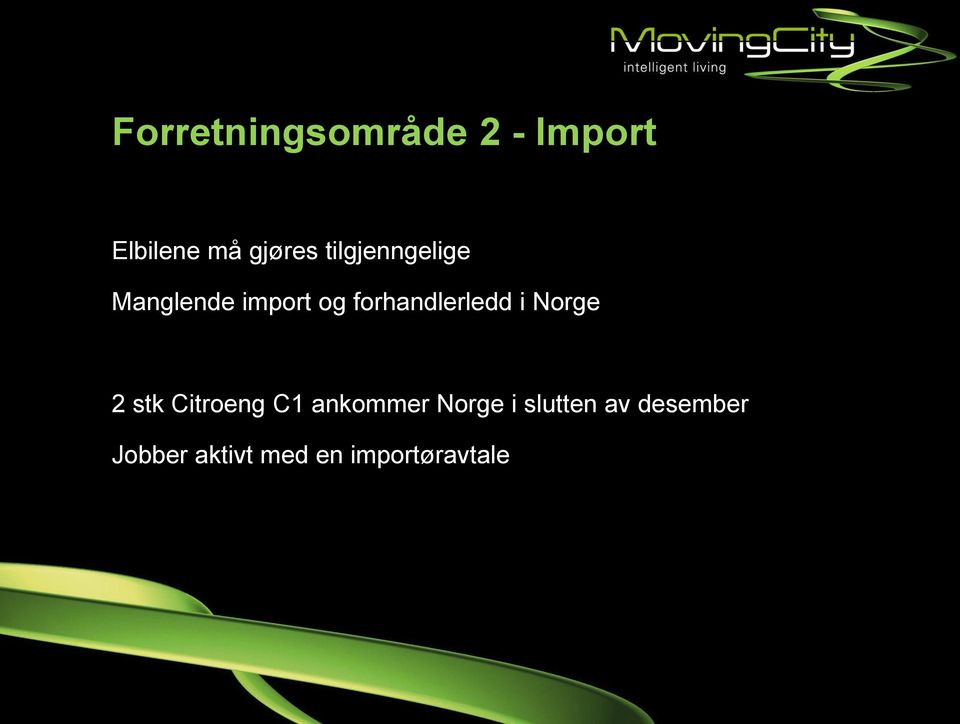 forhandlerledd i Norge 2 stk Citroeng C1