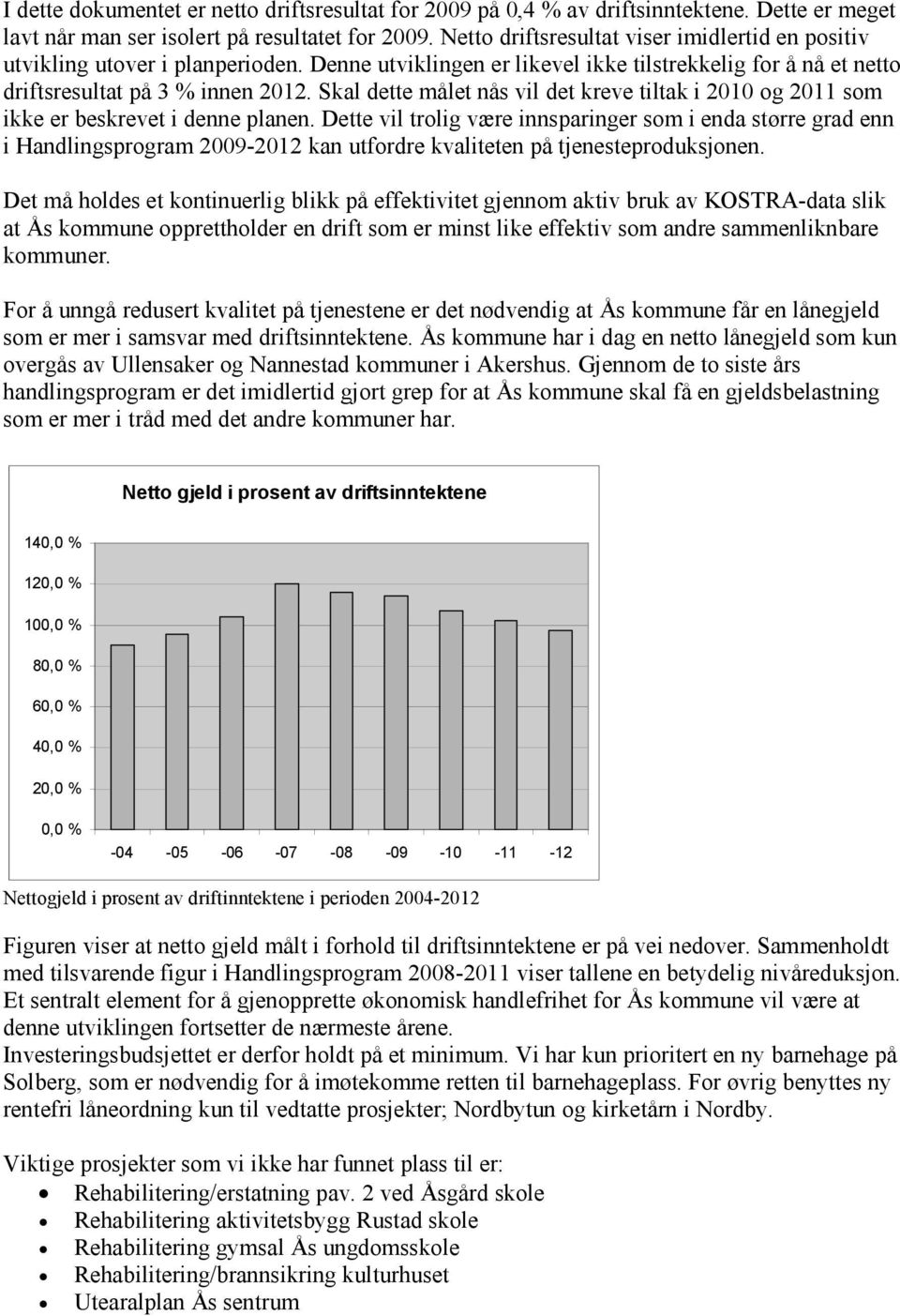 Skal dette målet nås vil det kreve tiltak i 2010 og 2011 som ikke er beskrevet i denne planen.