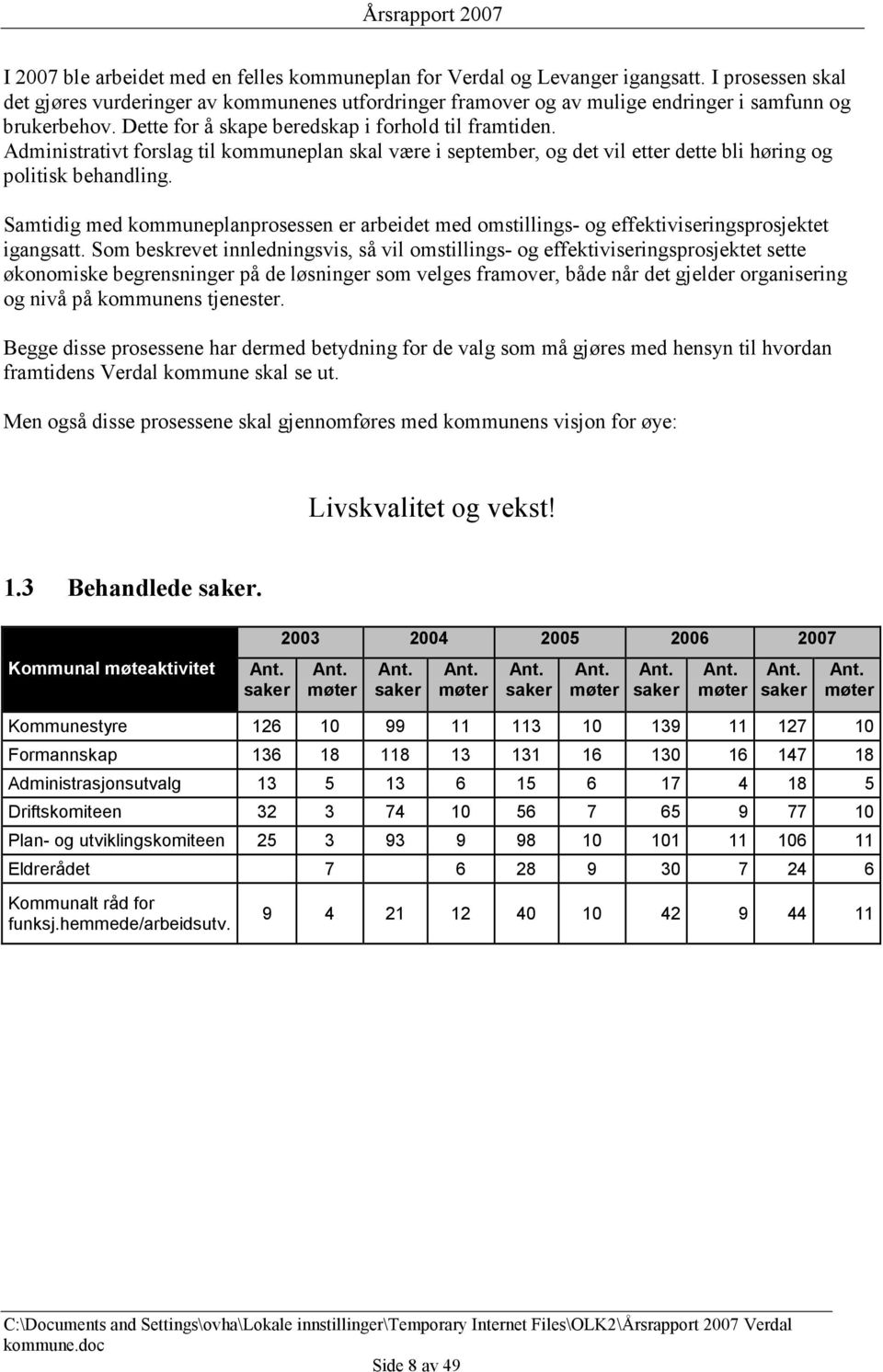 Administrativt forslag til kommuneplan skal være i september, og det vil etter dette bli høring og politisk behandling.