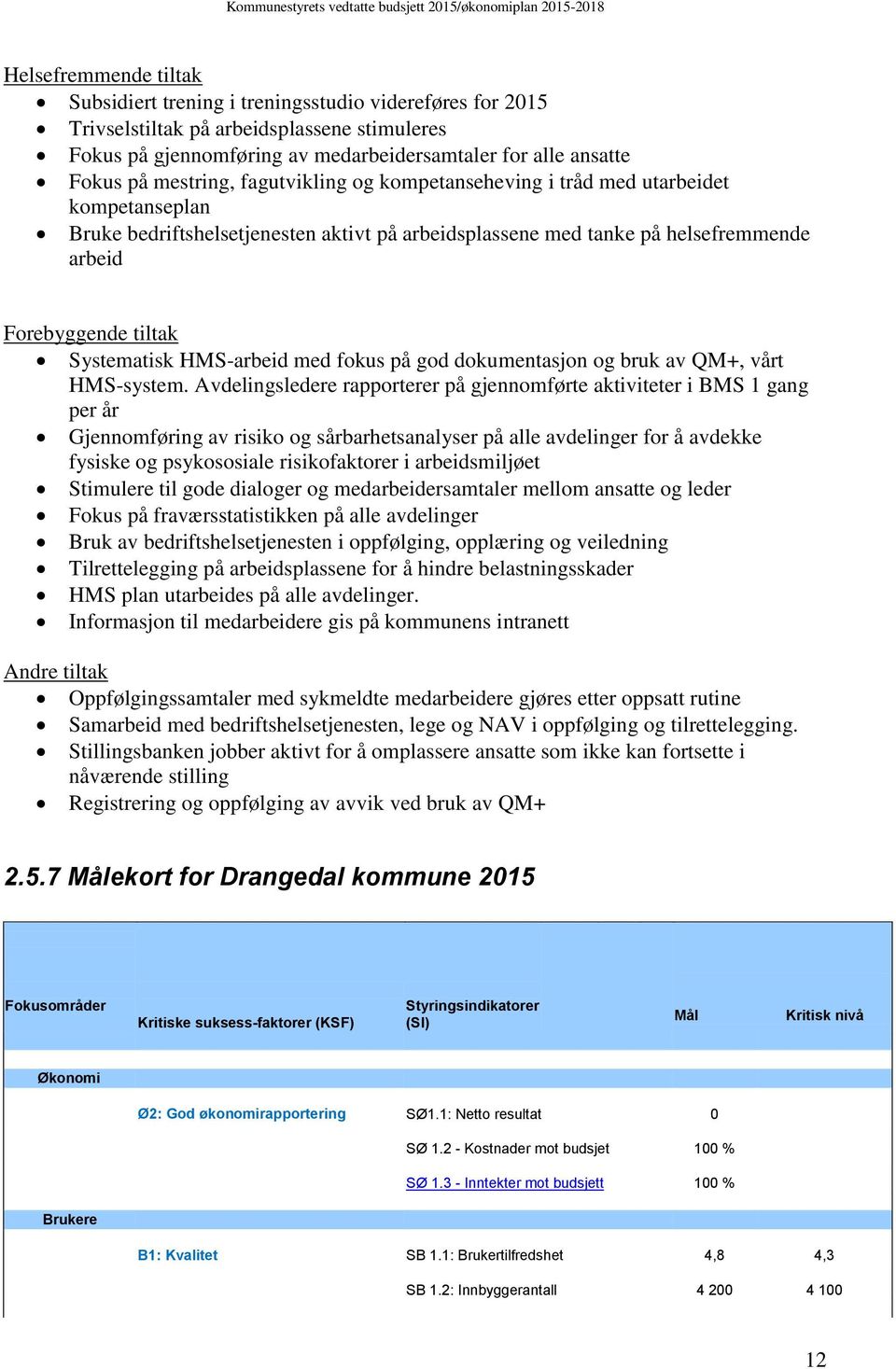 Systematisk HMS-arbeid med fokus på god dokumentasjon og bruk av QM+, vårt HMS-system.