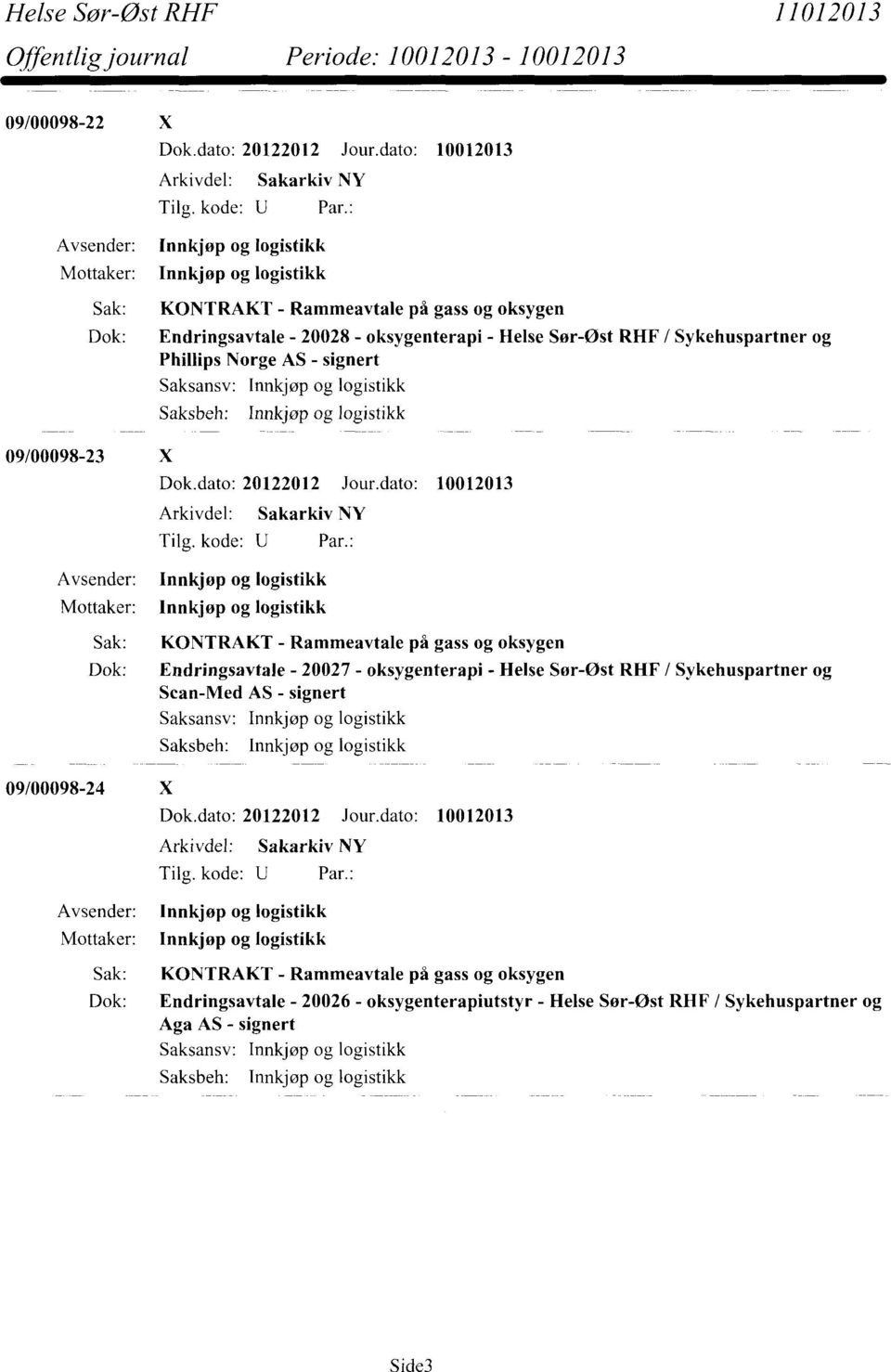 Norge AS - signert 09/00098-23 X Dok.dato: 20122012 Jour.