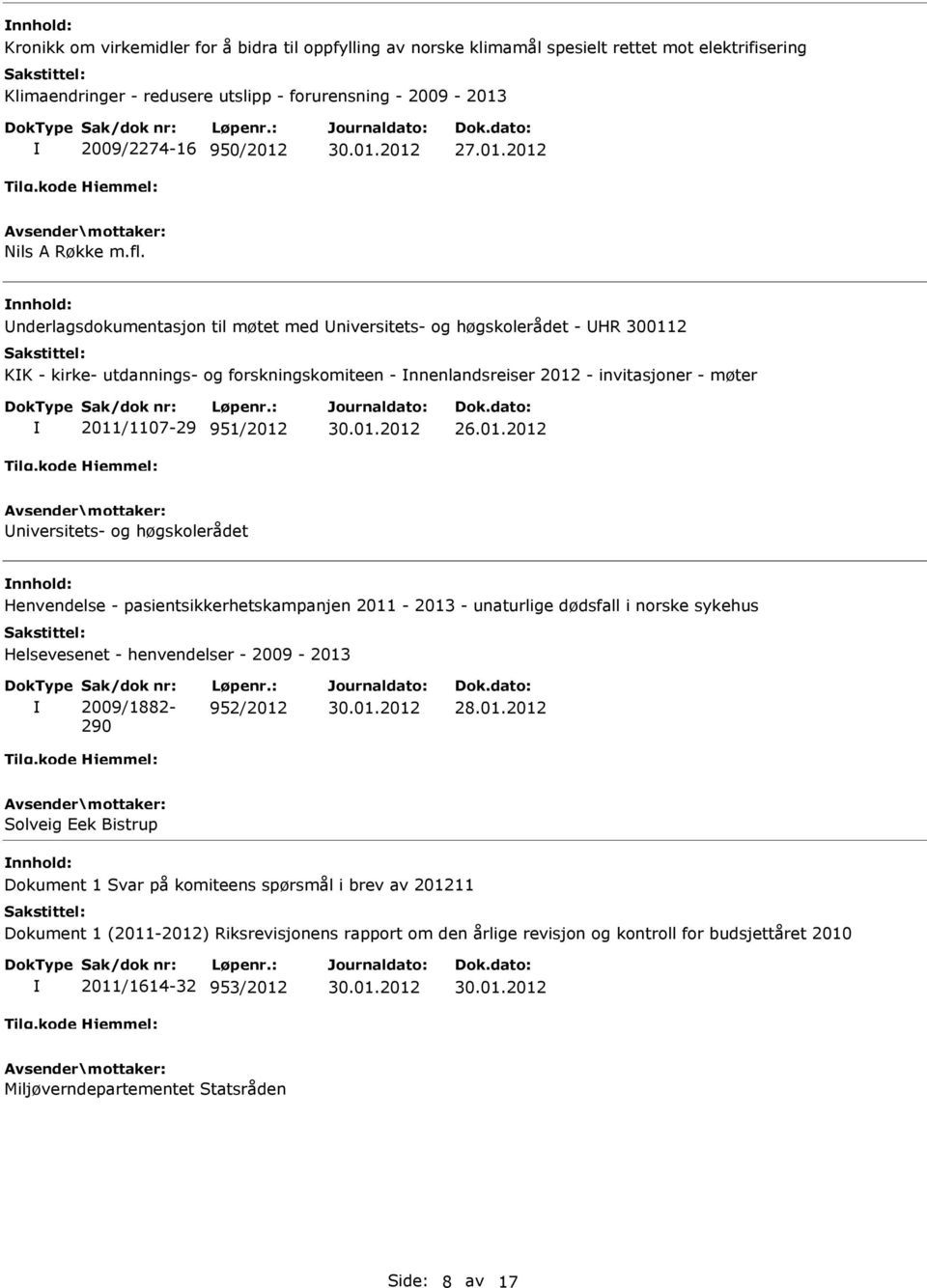 nderlagsdokumentasjon til møtet med niversitets- og høgskolerådet - HR 30011