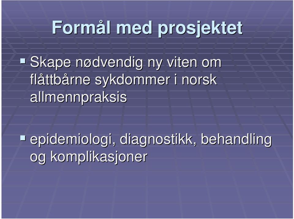 norsk allmennpraksis epidemiologi,