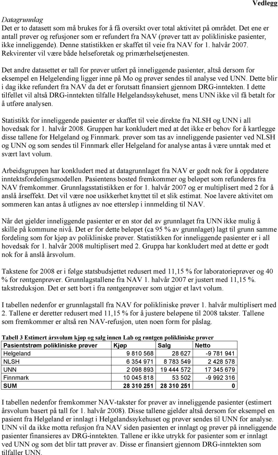 Rekvirenter vil være både helseforetak og primærhelsetjenesten.