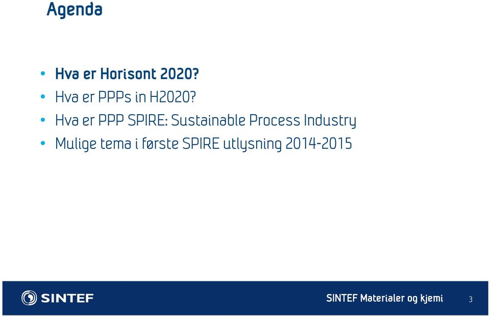 Hva er PPP SPIRE: Sustainable Process