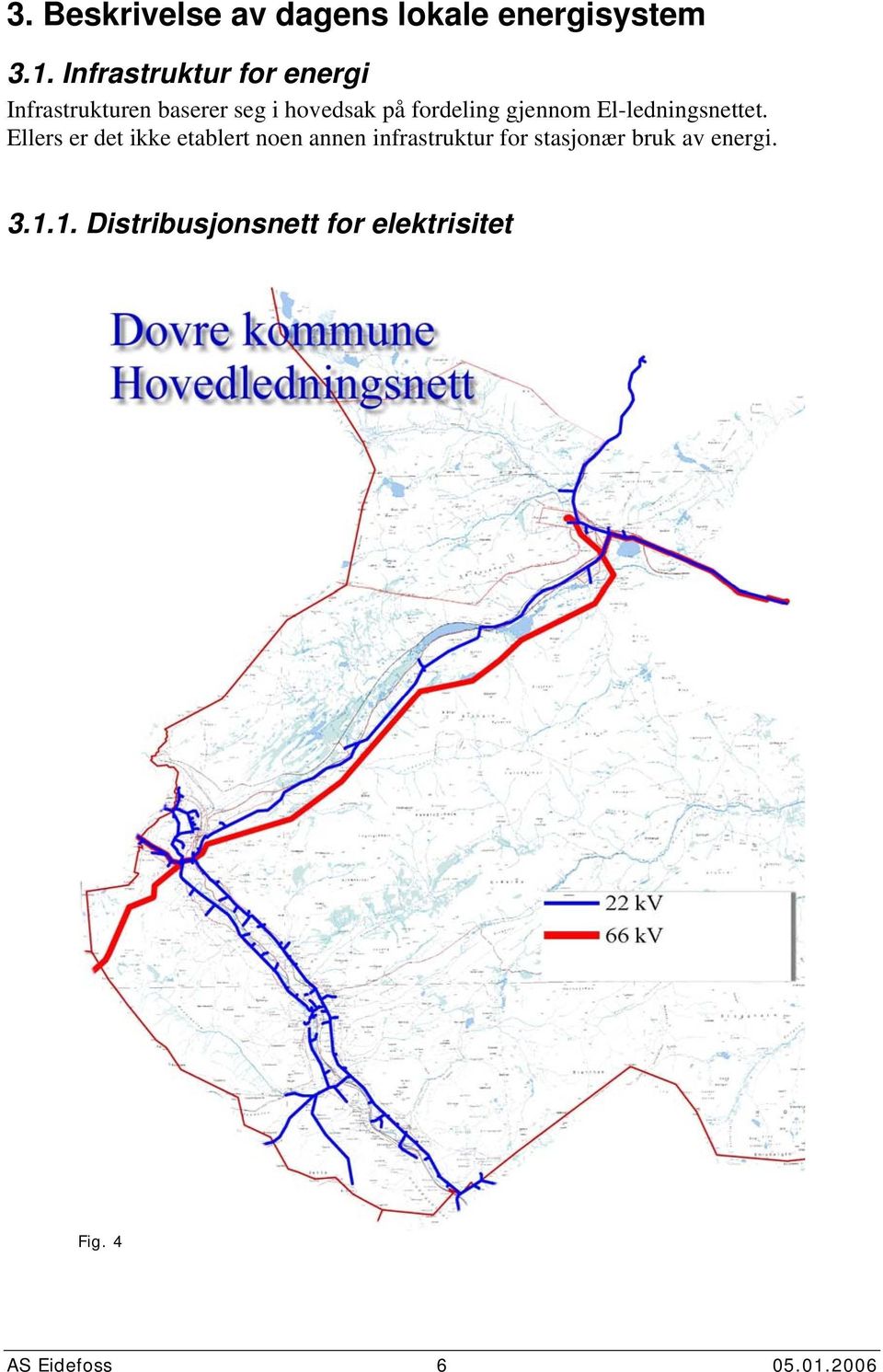 gjennom El-ledningsnettet.