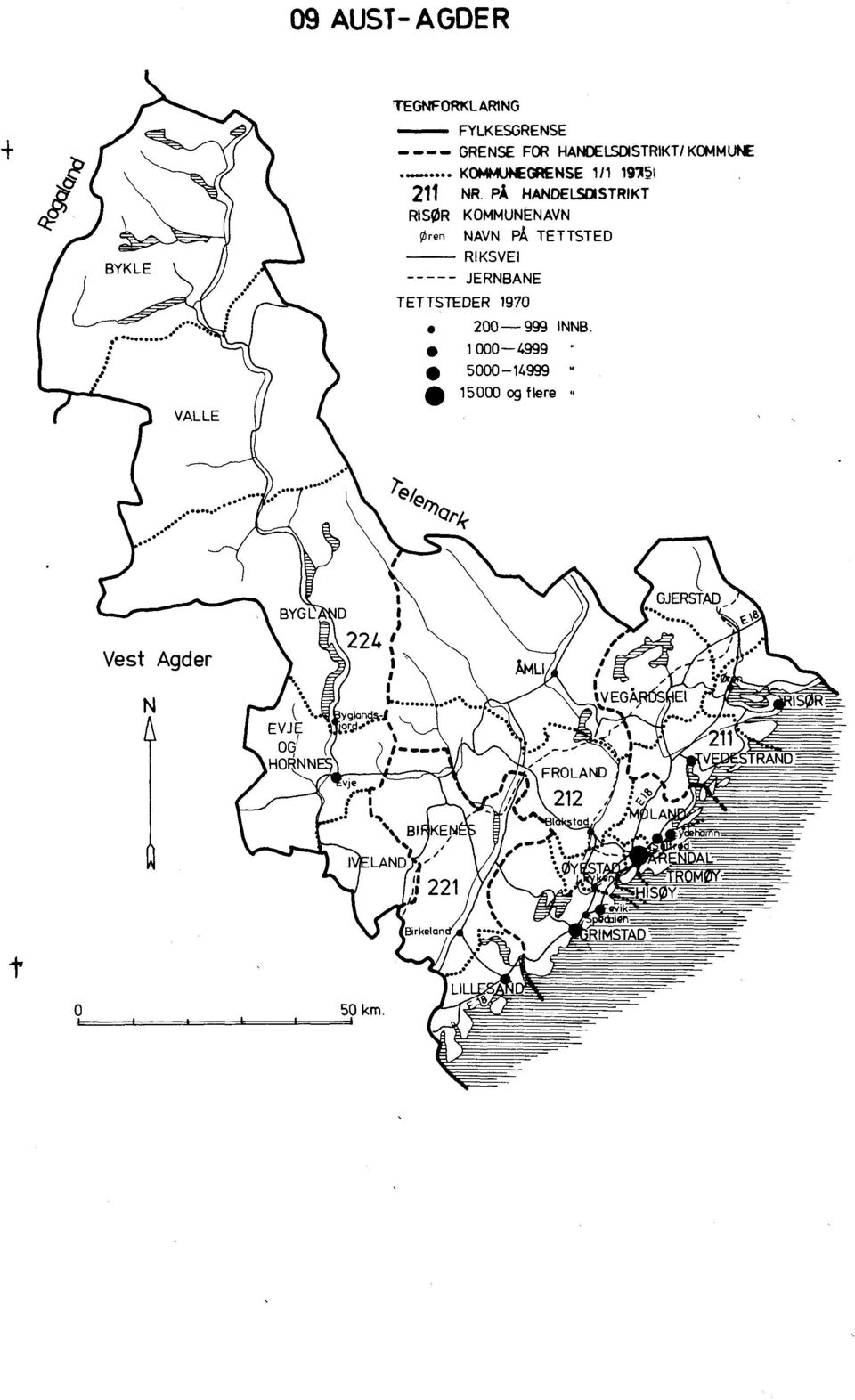 KOMMUNE KOMMUNEGRENSE 1/1 19151 211 NR.