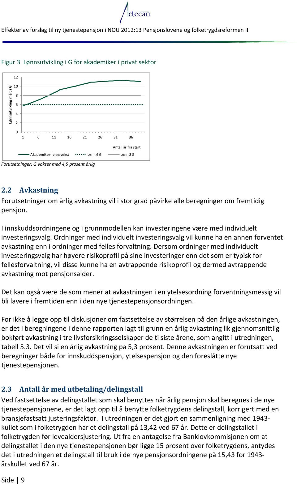 I innskuddsordningene og i grunnmodellen kan investeringene være med individuelt investeringsvalg.