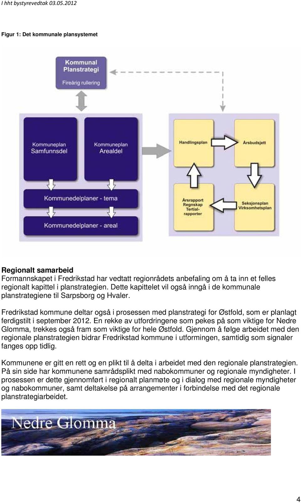 Fredrikstad kommune deltar også i prosessen med planstrategi for Østfold, som er planlagt ferdigstilt i september 2012.