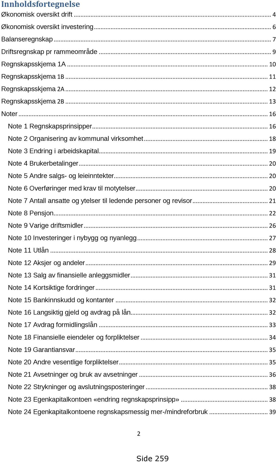 .. 19 Note 4 Brukerbetalinger... 20 Note 5 Andre salgs- og leieinntekter... 20 Note 6 Overføringer med krav til motytelser... 20 Note 7 Antall ansatte og ytelser til ledende personer og revisor.