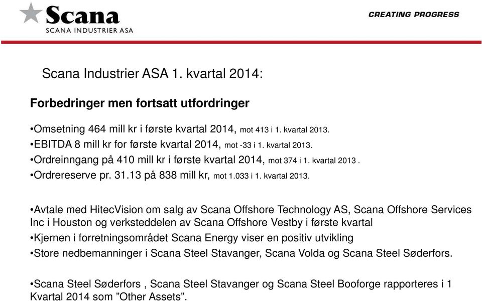 033 i 1. kvartal 2013.