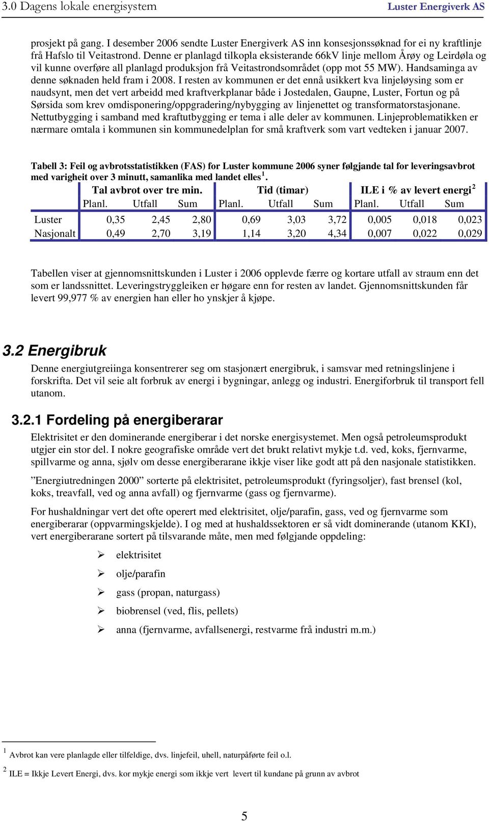 Handsaminga av denne søknaden held fram i 2008.