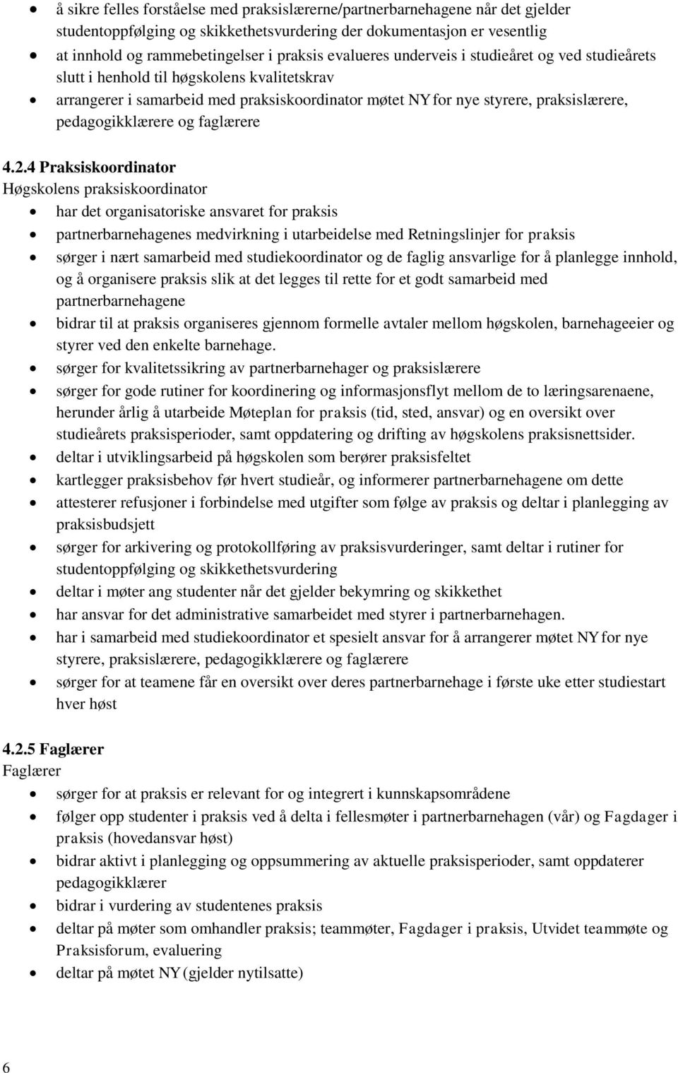 pedagogikklærere og faglærere 4.2.