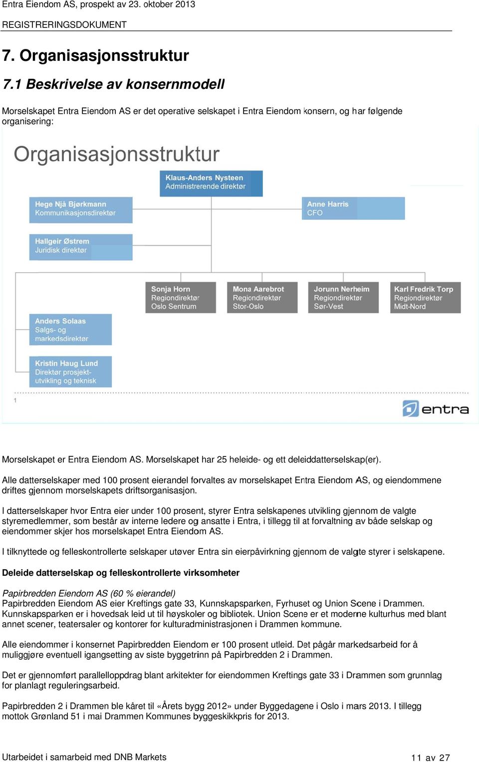 Morselskapett har 25 heleide- og ett deleiddatterselskap(er).