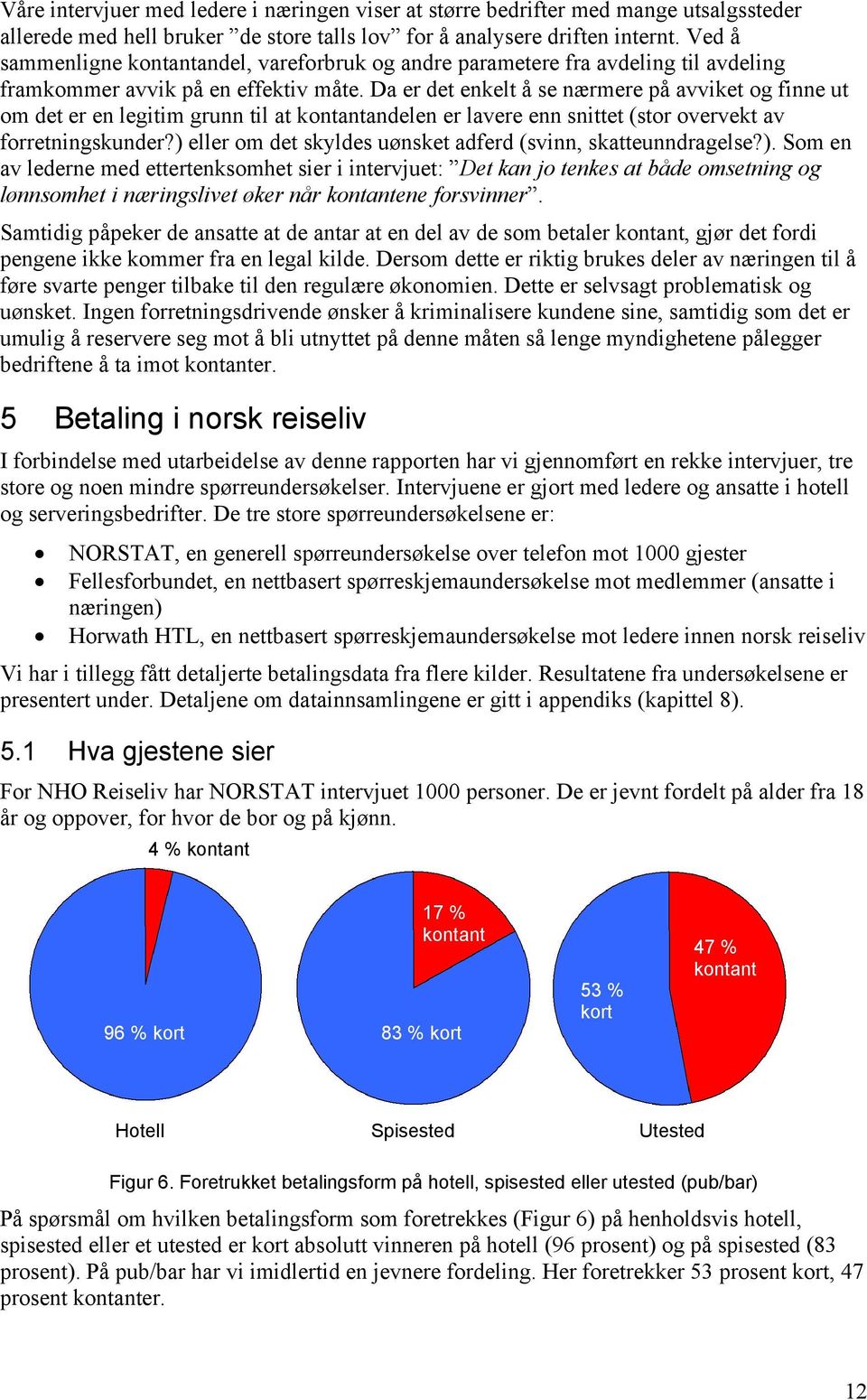 Da er det enkelt å se nærmere på avviket og finne ut om det er en legitim grunn til at kontantandelen er lavere enn snittet (stor overvekt av forretningskunder?