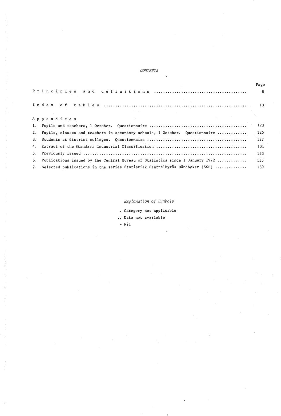 Extract of the Standard Industrial Classification 3 5. Previously issued 33 6.