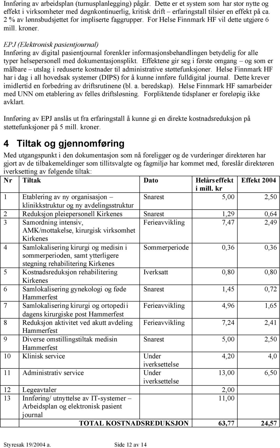 EPJ (Elektronisk pasientjournal) Innføring av digital pasientjournal forenkler informasjonsbehandlingen betydelig for alle typer helsepersonell med dokumentasjonsplikt.