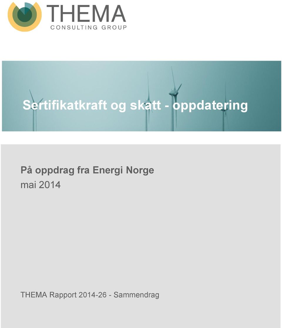 Energi Norge mai 2014 THEMA