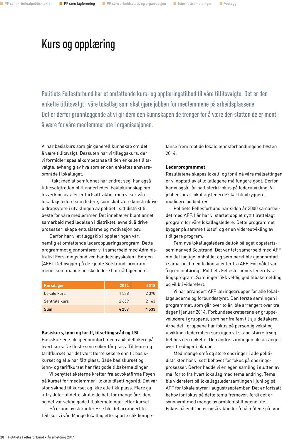 Det er derfor grunnleggende at vi gir dem den kunnskapen de trenger for å være den støtten de er ment å være for våre medlemmer ute i organisasjonen.