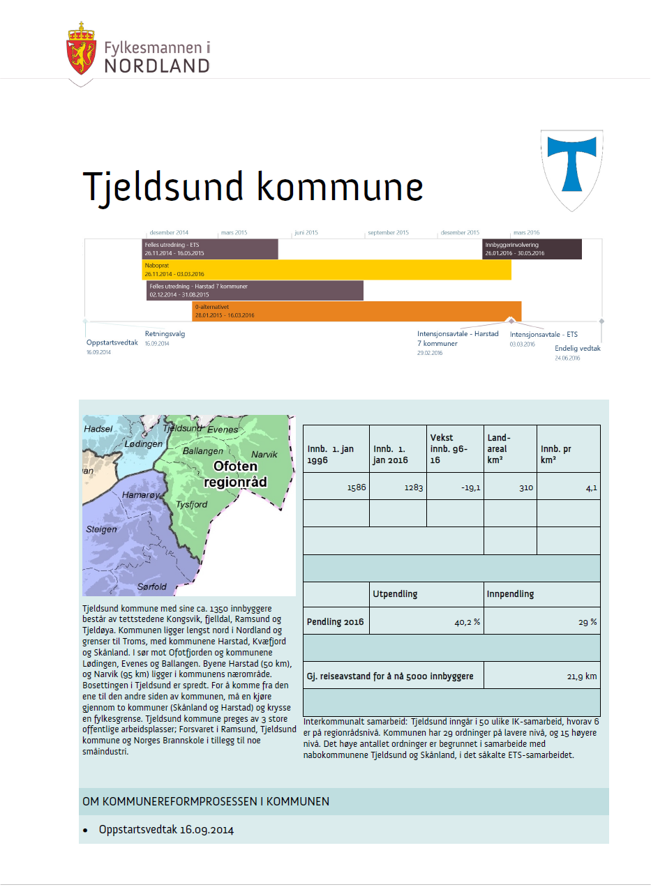 Fylkesmennenes anbefalinger