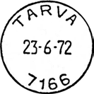 TARVEN TARVA TARVEN poståpneri ble opprettet fra 01.08.1893 i Nes herred. Navneendring til TARVA fra 01.10.1921. Underpostkontor fra 01.11.1973. Postkontor C fra 01.01.1977.