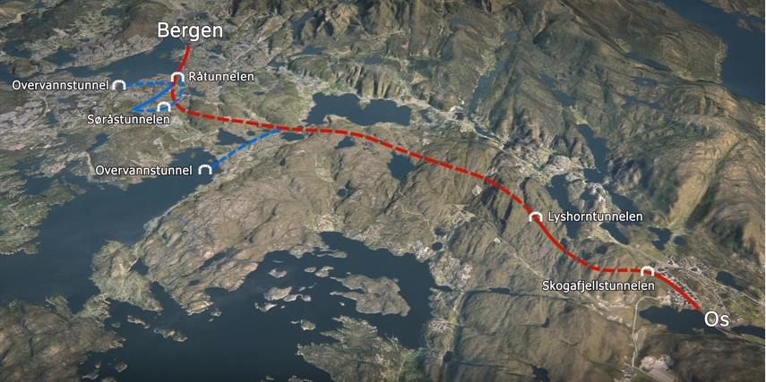 1 INNLEDNING 1.1 BAKGRUNN Urbanisering fører til nye krav for infrastruktur, transportsystem blir lagt under bakken når det er begrenset plass på overflaten.