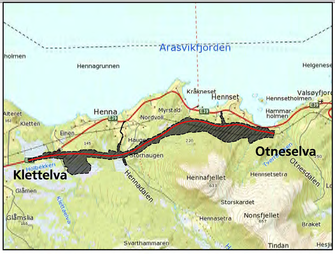 RISIKO- OG SÅRBARHETSANALYSE E39 Hp 34/35 Klettelva -