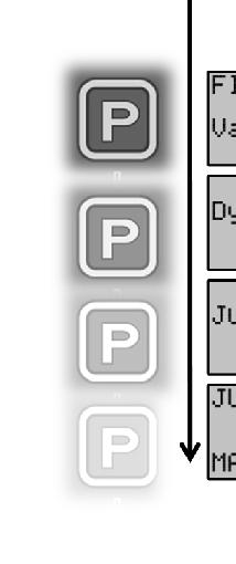 Knapp [P] For å unngå at sniken renner ut når en flytter med sniken hengende etter båten, trykker en på [O]PP knappen når maskinen ar i automodus.