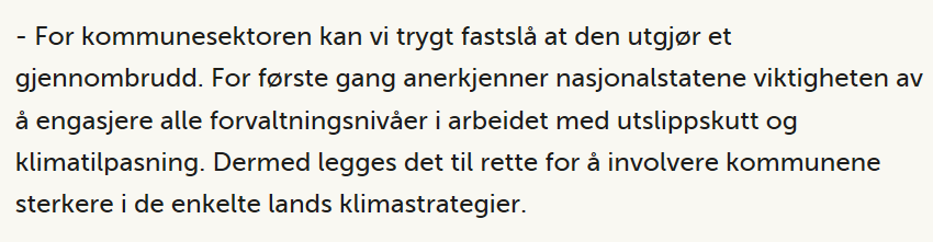 Kommunesektorens rolle i omstilling til lavutslippssamfunn «Stortinget ber regjeringen sørge for at kollektivtrafikken i 2025 som