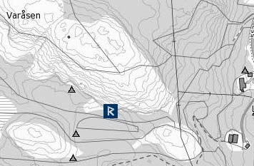 steinblokk med plass til 3. Figur 9: Kulturminner Kartkilde: Skog og landskap kilden Romlig estetiske forhold Terrengryggen er et fremtredende og markert landskapselement i området.