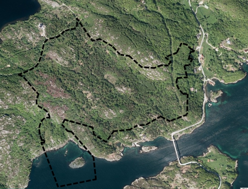 2.2 Det regionale landskapet Analyseområdet ligger sør på Austadhalvøya, som er et attraktivt område for fritidsbebyggelse, friluftsliv og rekreasjon.