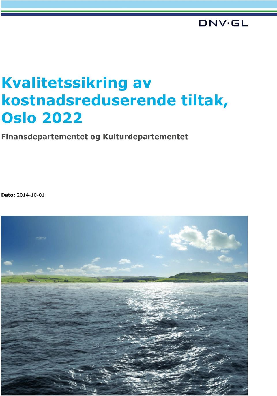 Oslo 2022 Finansdepartementet