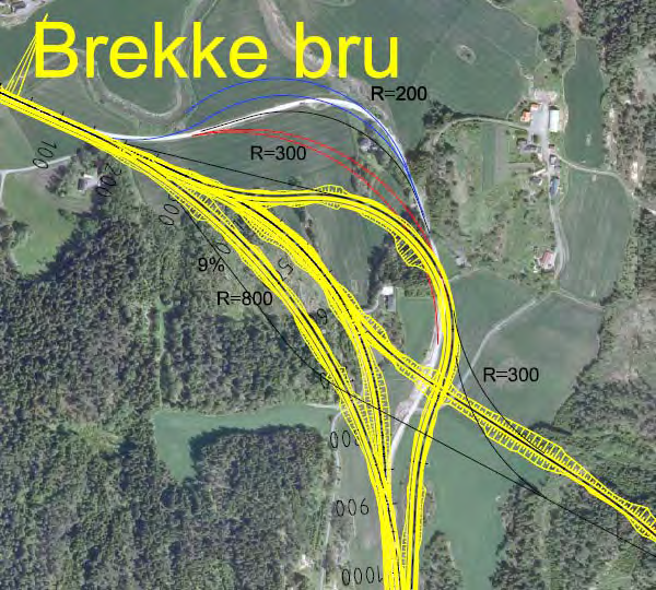 24 Rv. 305 Kodal E18 (Kodalveien) E3 Knut Hartveit 22.05.09 Hartveit er grunneier på Bergan og nordover mot Haughem. Han eier arealer på begge sider av eksisterende rv.