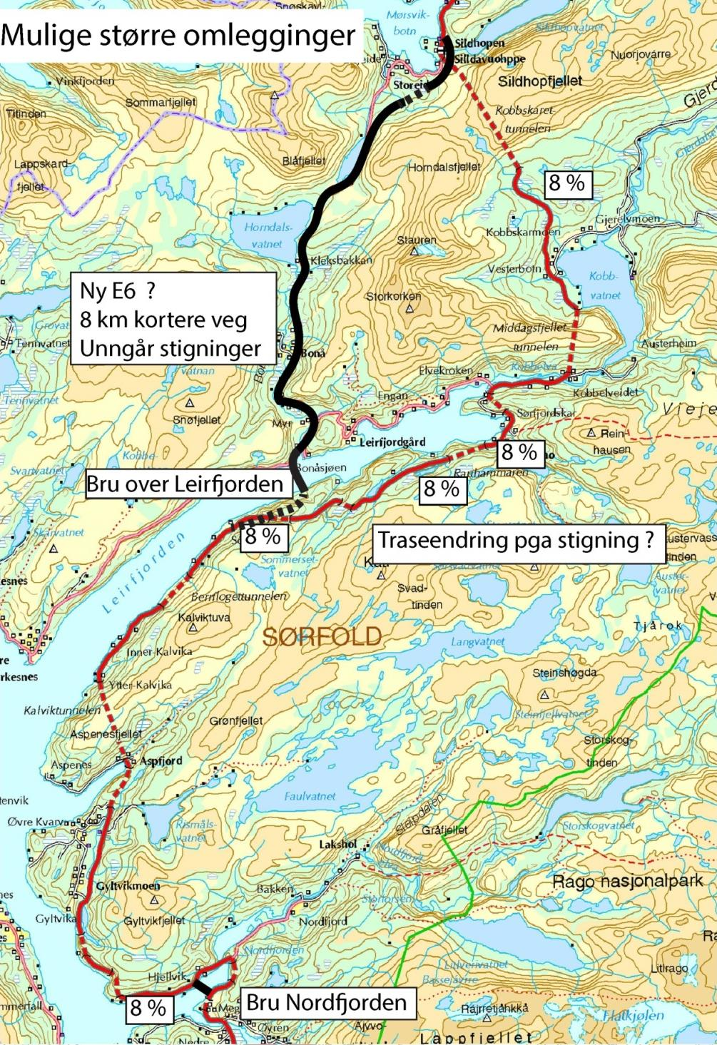 Dagens tunneler kan benyttes som beredskapstunneler Dersom det bygges nye tunneler vil det ikke være behov for å opprettholde de gamle tunnelene for trafikk.