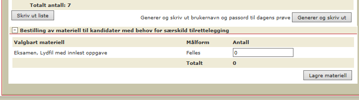 Ansvarlig manglar brukarrolle på skolen. Alle lærarar må ha fått ei brukarrolle i PAS.