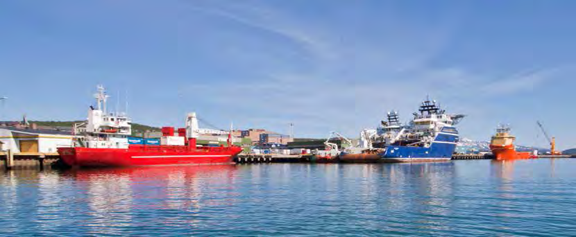 Foto: Yngve Olsen Sæbbe Eierstruktur Tromsø kommune eier Tromsø Havn KF, som igjen eier TH Utvikling AS.