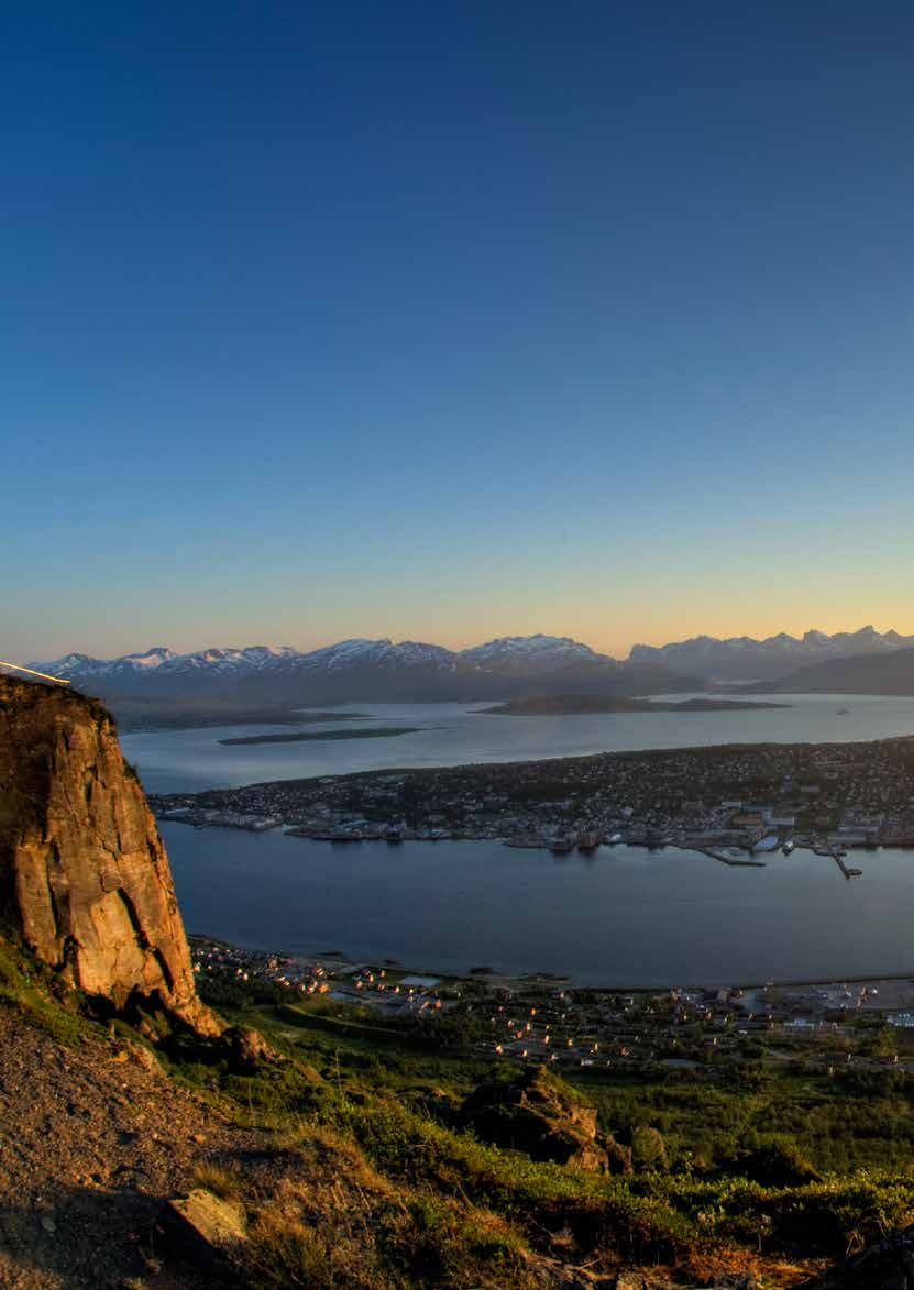 NORSKEHAVET TROMSØ BARENTSHAVET Polarsirkelen Vår konkurranseposisjon Vår evne til å forbli konkurransedyktig er avhengig av vårt fokus på å redusere kostnader, øke effektiviteten og opprettholde