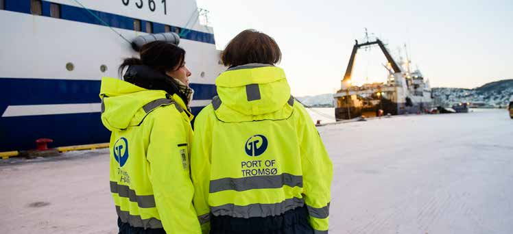 TROMSØ HAVN - Årsrapport Foto: Lars Åke Andersen 23 VISJON Creating the Arctic Future MÅL Eiernes verdier skal økes gjennom driftsmessige for bedringer, og ved å bruke foretakets kompetanse til å