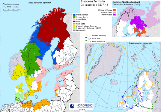 Aktuelle tematiske mål i Interreget-programmet for Østersjøregionen 2014-2020.
