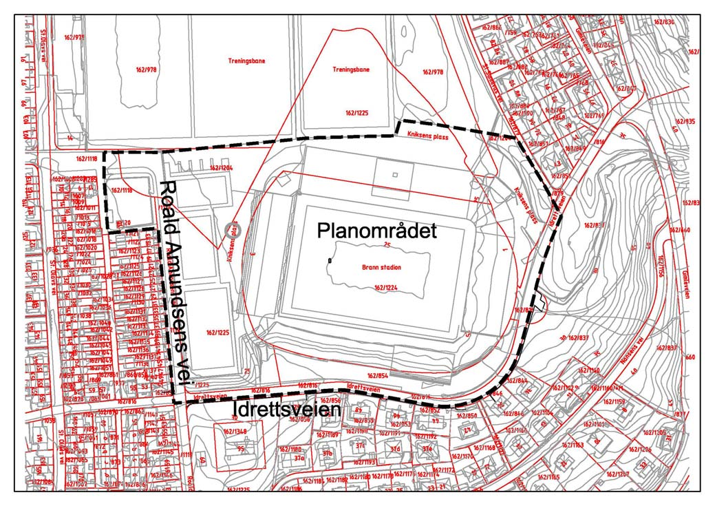 3. Lokalisering og topografi Området det er utarbeidet risiko- og sårbarhetsanalyse for følger samme planavgrensning som reguleringsforslaget.